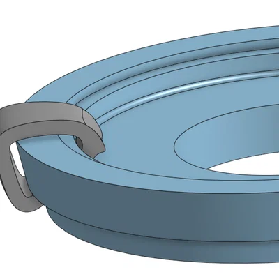 Kẹp giữ nắp hũ Weck 100mm - Phụ kiện in 3D tiện ích cho nhà bếp