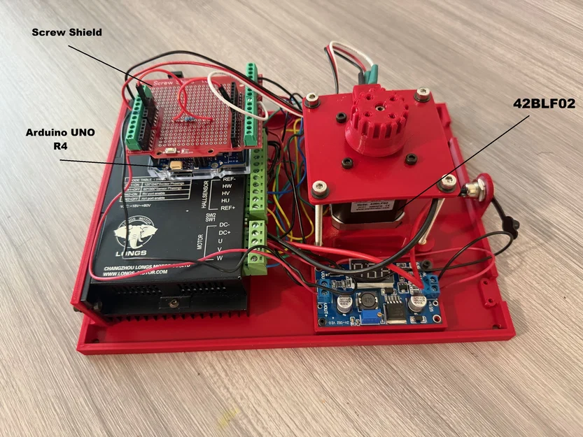 Bộ Điều Khiển Spin Coater Dùng Arduino UNO R4 WiFi - Image 1