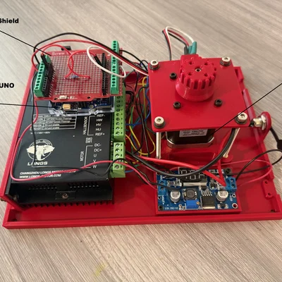 Bộ Điều Khiển Spin Coater Dùng Arduino UNO R4 WiFi