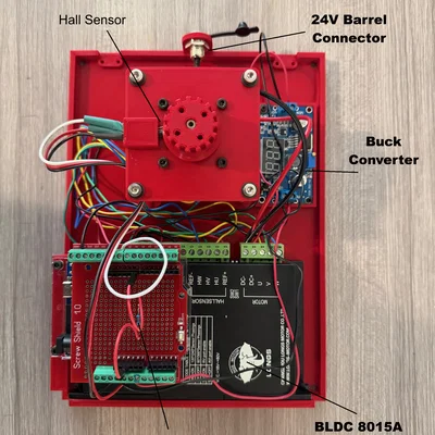 Bộ Điều Khiển Spin Coater Dùng Arduino UNO R4 WiFi