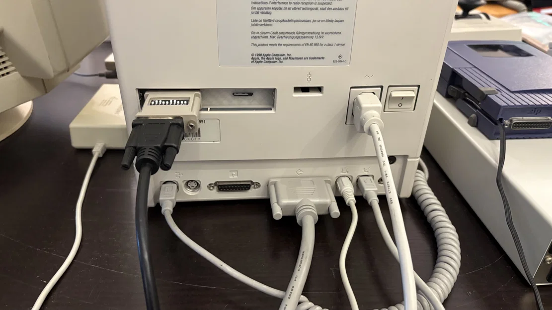 Khung gắn DB15 + MicroSD cho Macintosh SE/30 - Image 3