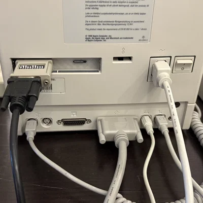 Khung gắn DB15 + MicroSD cho Macintosh SE/30