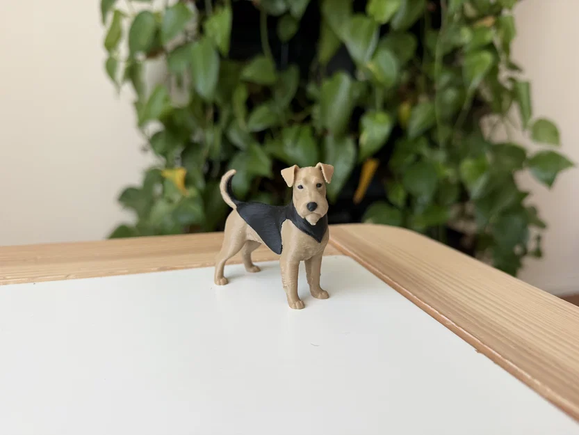 Mô hình 3D chó Airedale Terrier chân thực - Image 2