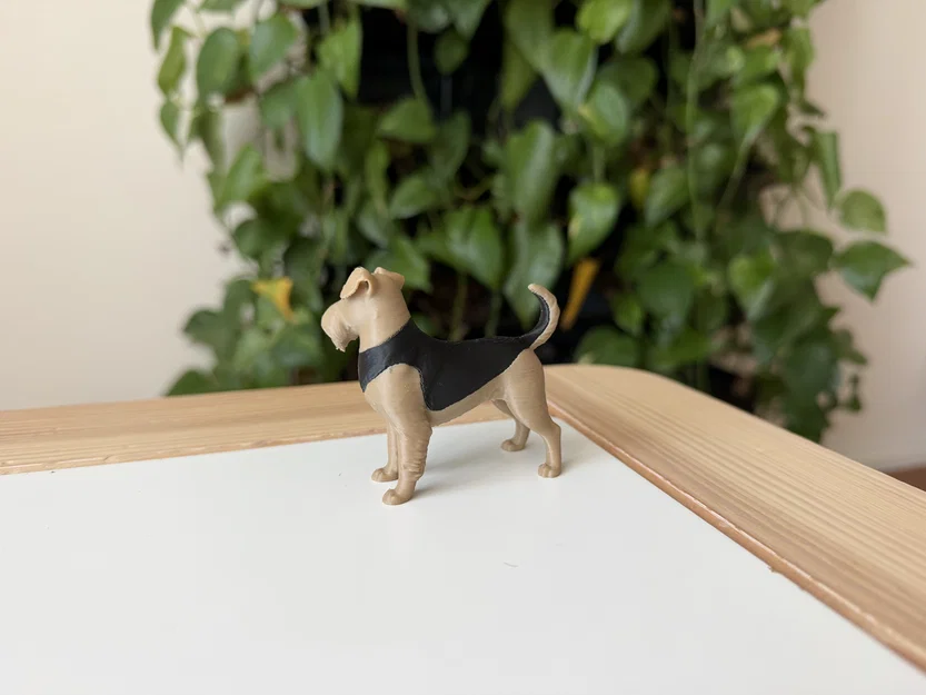 Mô hình 3D chó Airedale Terrier chân thực - Image 5