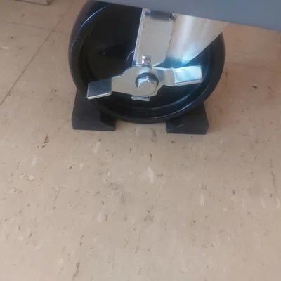 Chặn bánh xe 5 inch in 3D - Cố định bàn ghế chắc chắn