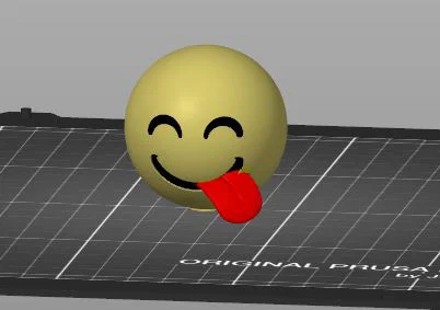 Mô hình Smiley 3D - Con dấu mặt cười siêu đáng yêu - Image 1