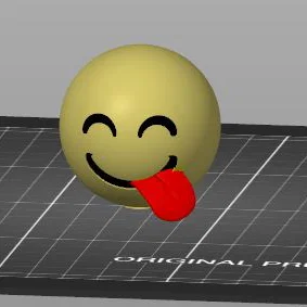 Mô hình Smiley 3D - Con dấu mặt cười siêu đáng yêu