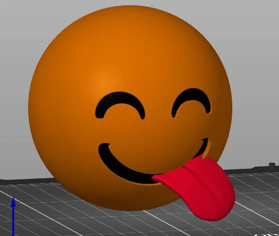 Mô hình Smiley 3D - Con dấu mặt cười siêu đáng yêu - Image 2