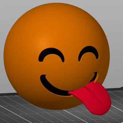 Mô hình Smiley 3D - Con dấu mặt cười siêu đáng yêu
