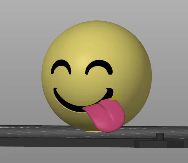 Mô hình Smiley 3D - Con dấu mặt cười siêu đáng yêu - Image 3