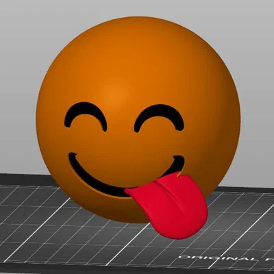 Mô hình Smiley 3D - Con dấu mặt cười siêu đáng yêu