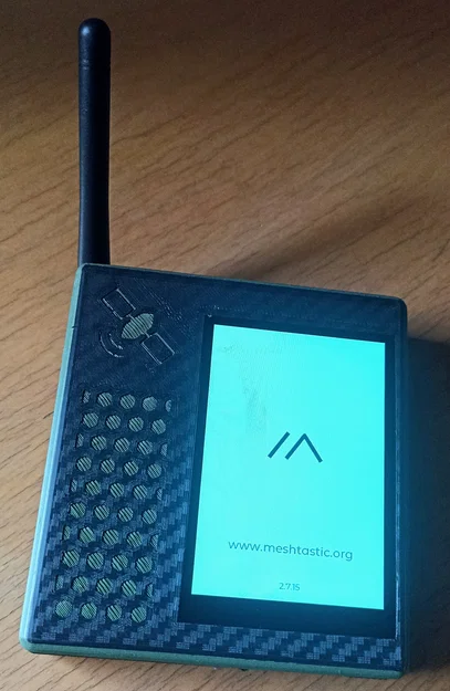 Vỏ 3D Case cho ELECROW CROWPANEL ADV 3.5 hỗ trợ pin 21700 - Image 2