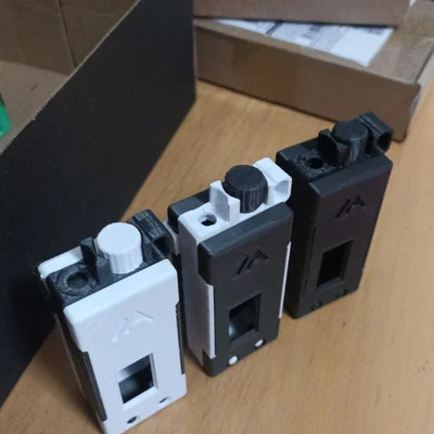 Vỏ hộp 3D cho Heltec V3 tích hợp Rotary Encoder và pin 18650