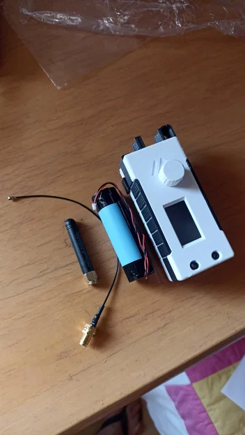 Vỏ hộp 3D cho Heltec V3 tích hợp Rotary Encoder và pin 18650 - Image 5