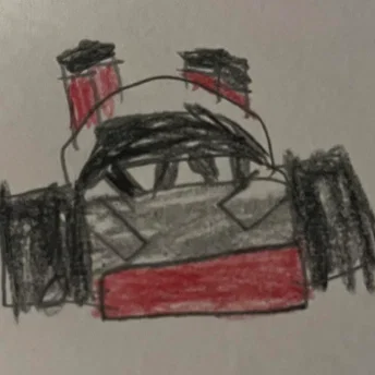 Mô hình xe đua Turbocar từ bản vẽ tay độc đáo