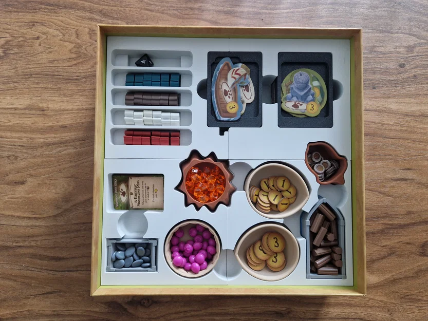 Bộ Insert/Organizer 3D cho Board Game Everdell - Image 6