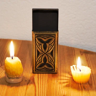 Hộp Đựng Trang Sức Gothic Trượt | Kiểu Hộp Quẹt Diêm
