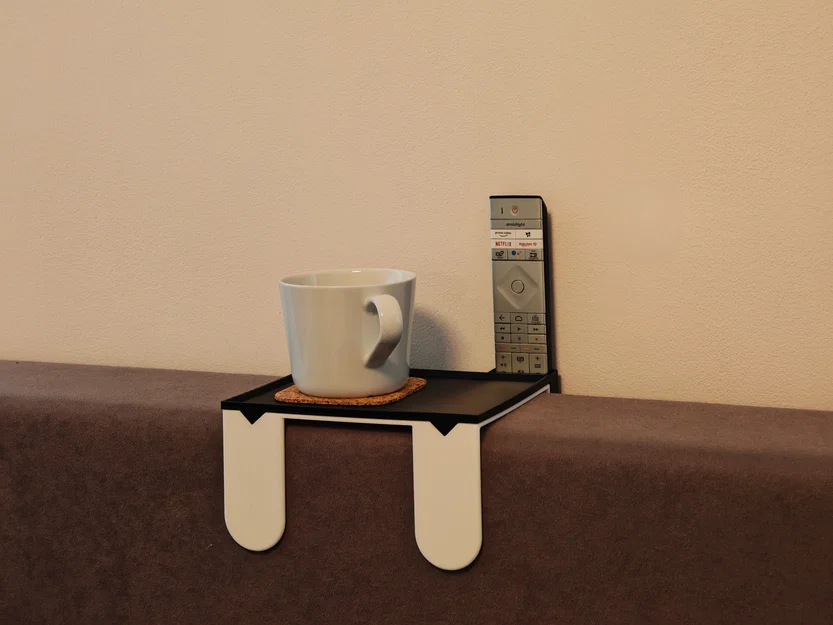 Khay để ly và remote thời trang cho tay vịn sofa - Image 5