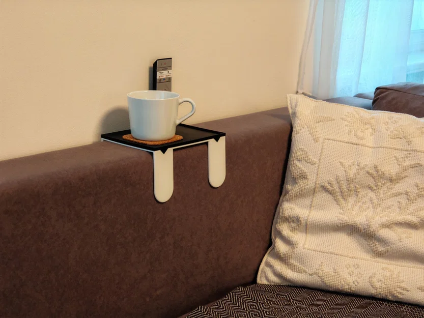 Khay để ly và remote thời trang cho tay vịn sofa - Image 6