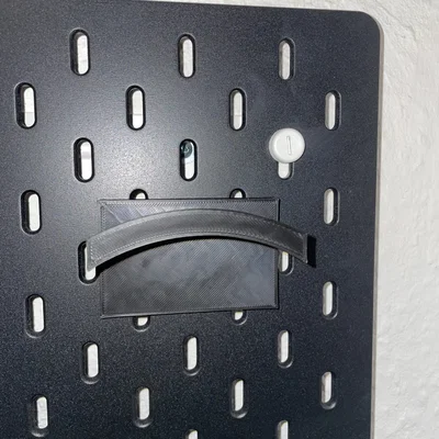 Giá treo nắp chai cho bảng Ikea Skadis in 3D tiện lợi