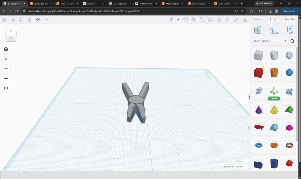 Mô hình kìm cầm tay đa năng in 3D nhanh chóng - Image 2