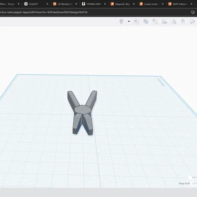 Mô hình kìm cầm tay đa năng in 3D nhanh chóng