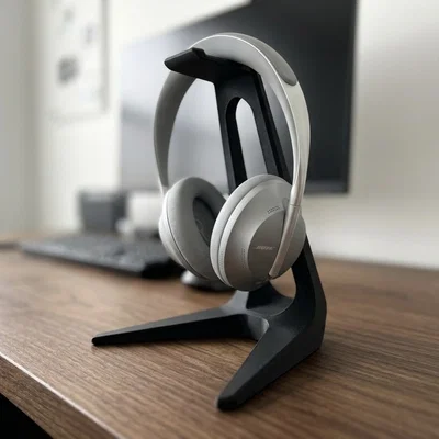 Giá treo tai nghe (Headphone Stand) in 3D gọn gàng, tinh tế