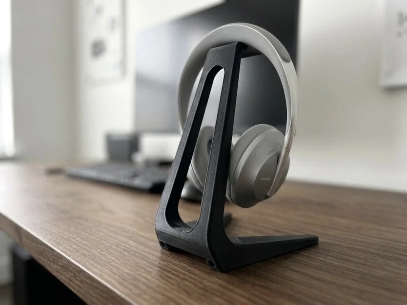 Giá treo tai nghe (Headphone Stand) in 3D gọn gàng, tinh tế - Image 2