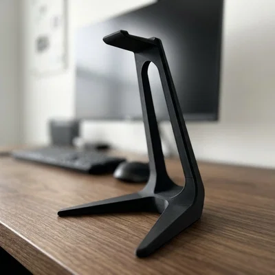 Giá treo tai nghe (Headphone Stand) in 3D gọn gàng, tinh tế