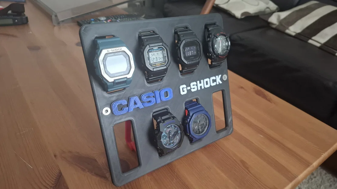 Giá đỡ trưng bày đồng hồ Casio G-Shock - Thiết kế in 3D gọn gàng - Image 1