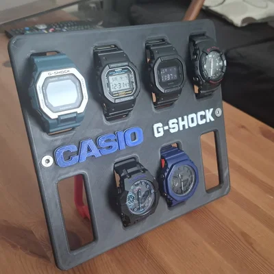 Giá đỡ trưng bày đồng hồ Casio G-Shock - Thiết kế in 3D gọn gàng