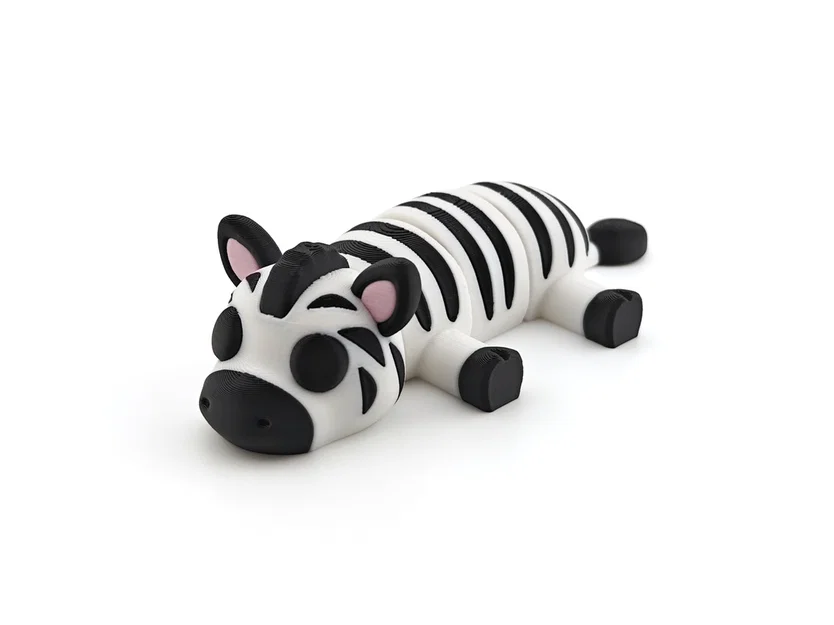 Zebra - Mô hình động vật linh hoạt (hỗ trợ AMS và máy in thường) - Image 1