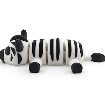 Zebra - Mô hình động vật linh hoạt (hỗ trợ AMS và máy in thường)