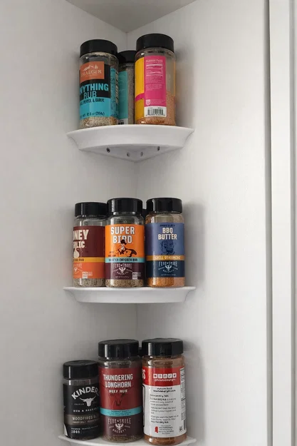 Kệ góc treo tường 3D thông minh 149mm - Giải pháp tối ưu không gian - Image 3