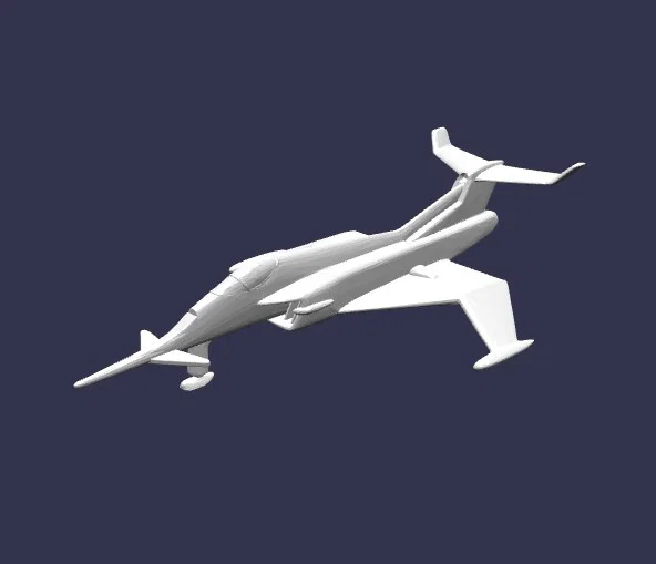 Mô hình Angel Interceptor từ Captain Scarlet - Image 2