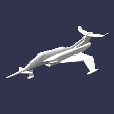 Mô hình Angel Interceptor từ Captain Scarlet