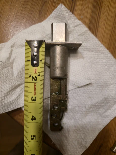 Bộ chuyển đổi chốt 3-7/8" cho khóa thông minh Schlage Connect BE469ZP - Image 4