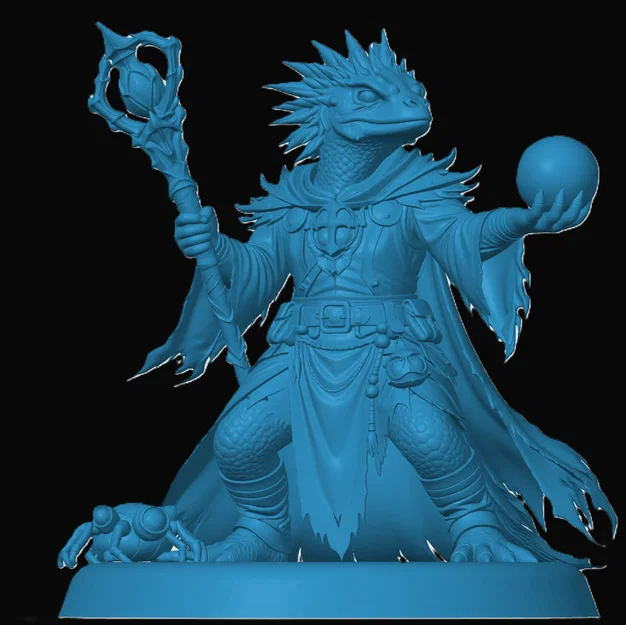 Mô hình Lizardfolk Wizard - Image 1