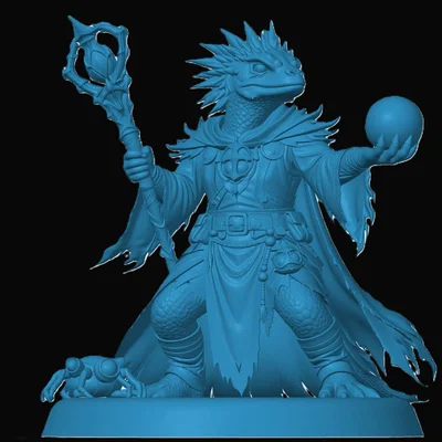 Mô hình Lizardfolk Wizard