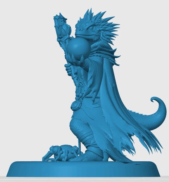 Mô hình Lizardfolk Wizard - Image 2