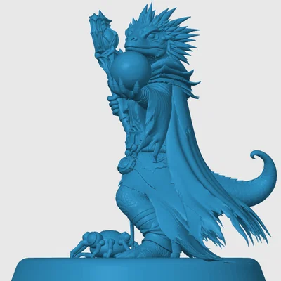Mô hình Lizardfolk Wizard
