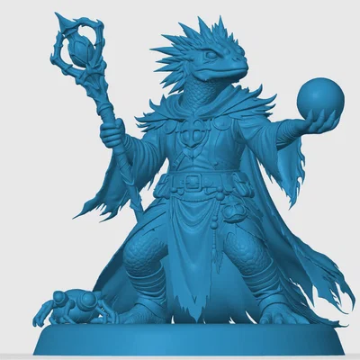 Mô hình Lizardfolk Wizard