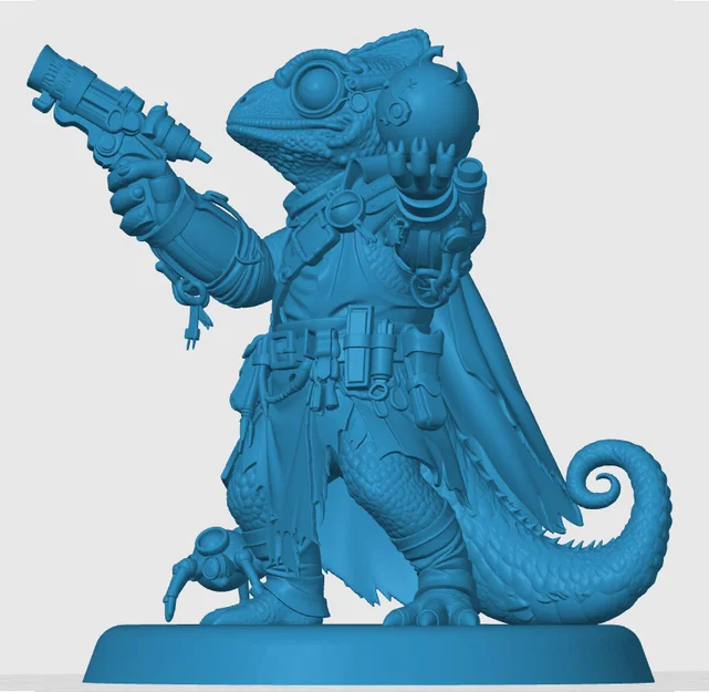 Mô hình Lizardfolk Artificer (Dành cho game RPG) - Image 2