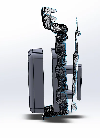 Ngàm gắn cảm biến Adaptive Cruise Control (CCM) cho lưới tản nhiệt Ford Maverick 2024 - Image 1