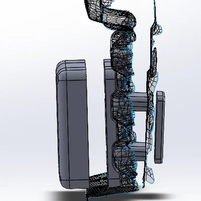 Ngàm gắn cảm biến Adaptive Cruise Control (CCM) cho lưới tản nhiệt Ford Maverick 2024