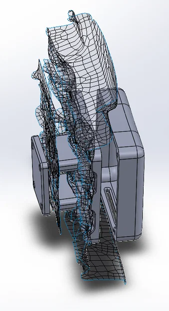 Ngàm gắn cảm biến Adaptive Cruise Control (CCM) cho lưới tản nhiệt Ford Maverick 2024 - Image 3