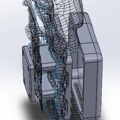 Ngàm gắn cảm biến Adaptive Cruise Control (CCM) cho lưới tản nhiệt Ford Maverick 2024