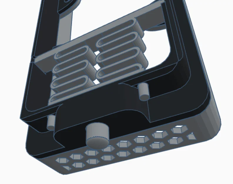 Giá đỡ bộ đàm Quansheng UV-K5 / UV-5R Plus tích hợp quạt tản nhiệt - Image 4