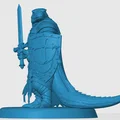 Mô hình Lizardfolk Paladin cho game nhập vai - Thumbnail 2