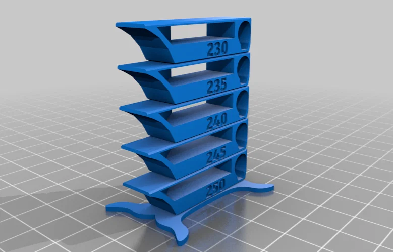 Tháp đo nhiệt độ PETG nhỏ gọn cho Prusa MK3/S/+ - Image 1